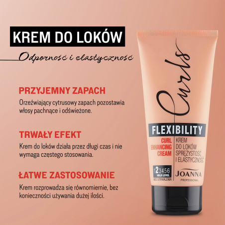JOANNA PROFESSIONAL CURLS Krem do loków 200g