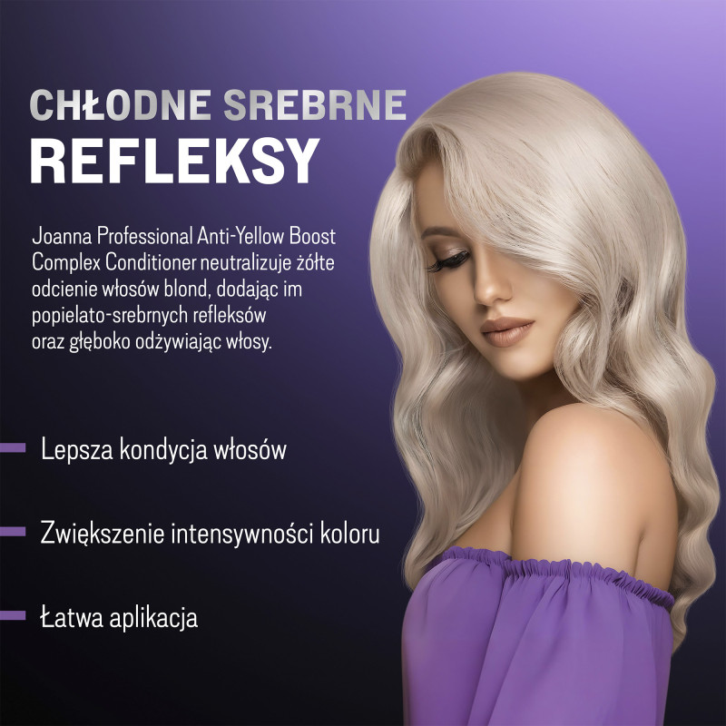JOANNA PROFESSIONAL COLOR BOOST COMPLEX Odżywka rewitalizująca kolor 500g