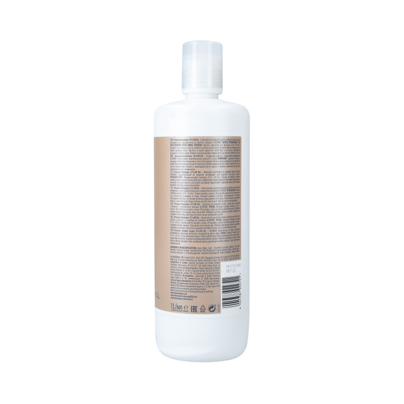SCHWARZKOPF PROFESSIONAL BLONDME Premium Developer Kremowy utleniacz do włosów 12% 1000ml