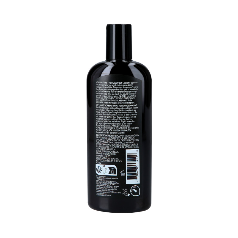 AMERICAN CREW BOOST PRE-STYLING Szampon oczyszczający i zwiększający objętość 250ml