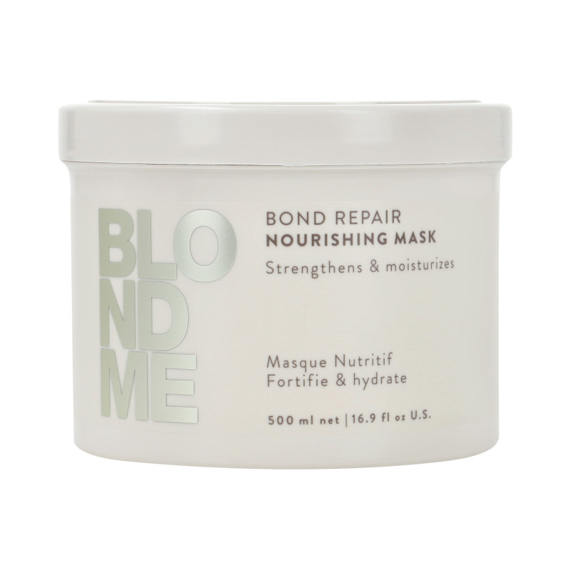 SCHWARZKOPF BLOND ME BOND REPAIR NOURISHING Wzmacniająca maska do włosów blond 500ml - 1