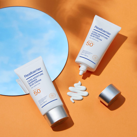 REAL BARRIER SKIN Crema solare idratante SPF 50+ PA++++ 50ml - 2