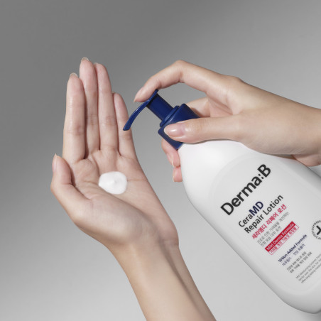 DERMA:B CERAMD Balsamo Idratante Rigenerante per Pelli Sensibili 400ml - 2