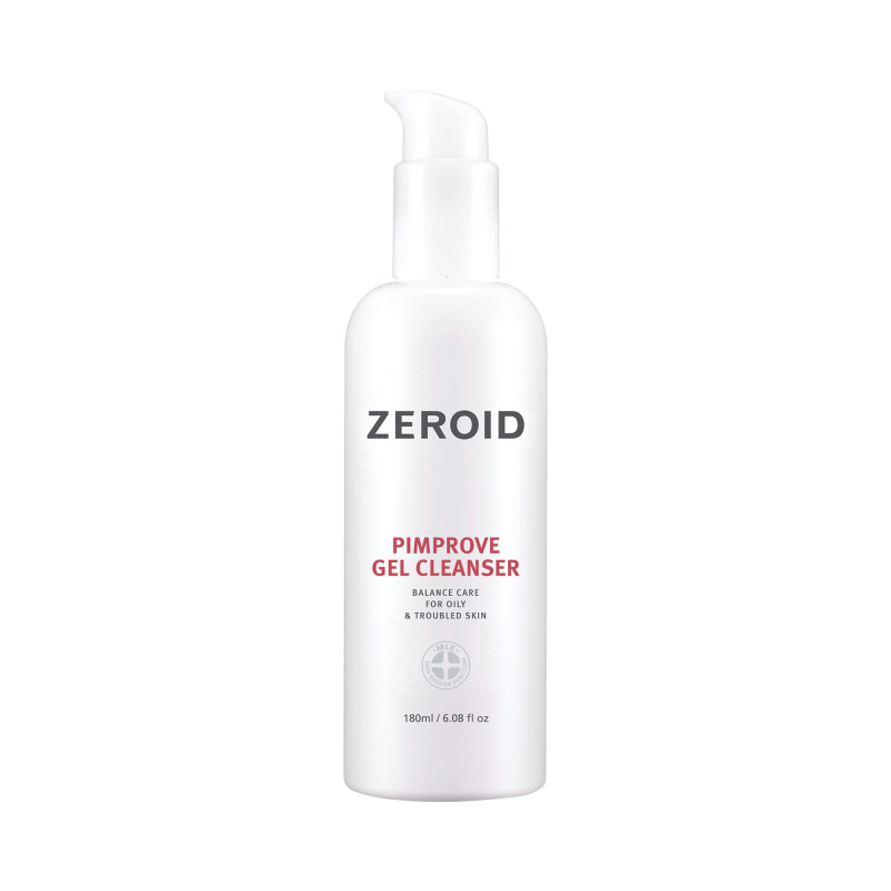 ZEROID PIMPROVE Hipoalergiczny żel oczyszczający do skóry tłustej i trądzikowej 180ml - 1