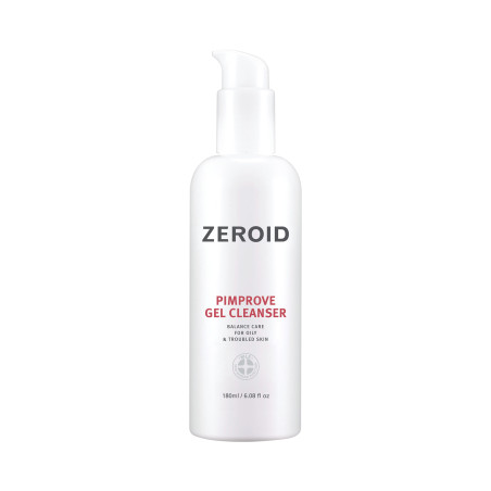 ZEROID PIMPROVE Gel detergente ipoallergenico per pelle grassa e acneica 180 ml - 1 ZEROID PIMPROVE Gel detergente ipoallergenico per pelle grassa e acneica 180 ml - 1