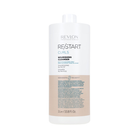 REVLON RE/START CURLS Nawilżający szampon do włosów kręconych 1000ml - 1