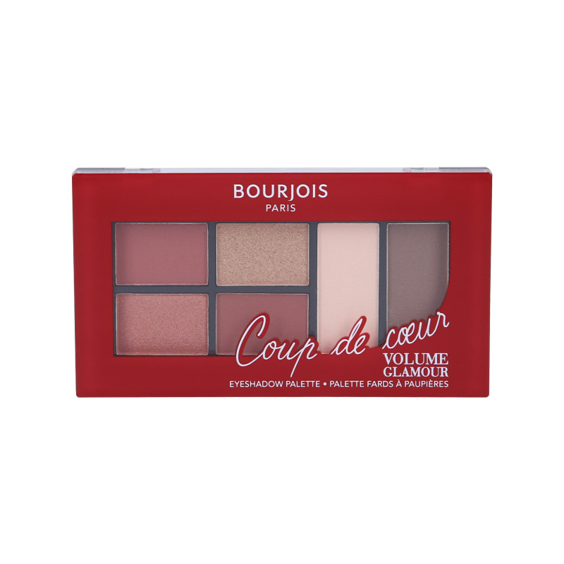 BOURJOIS VOLUME GLAMOUR Paletka z cieniami do powiek 001 8,4g