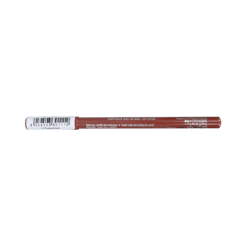 BOURJOIS Contour Edition Trwała konturówka do ust 11 Funky Brown 1,14g