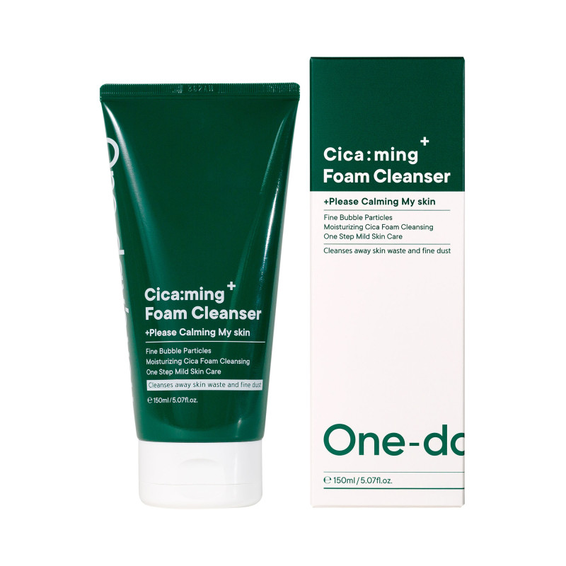 ONE-DAY’S YOU CICA:MING Kojąca pianka do mycia twarzy 150ml