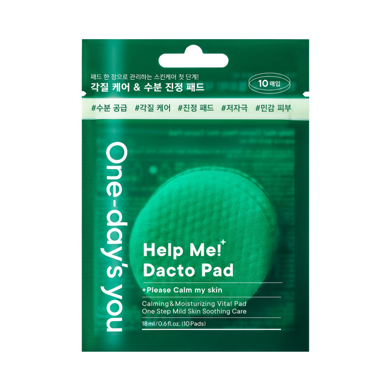 ONE-DAY’S YOU HELP ME Nawilżające płatki tonizujące 18ml (10 szt.)