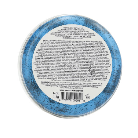 REUZEL Blue Pomata blu a base d’acqua per capelli 113g