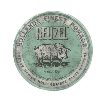 REUZEL Green Pomata verde per capelli a base di cera 113g