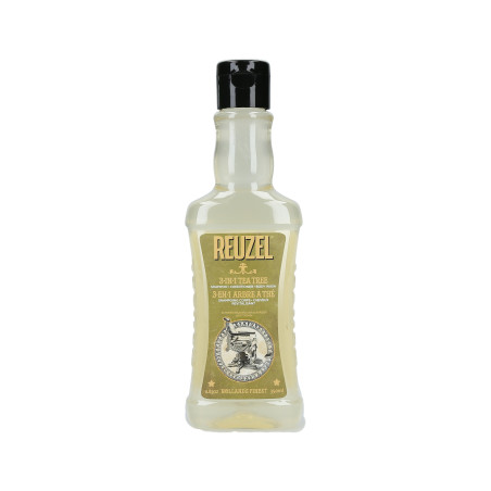 REUZEL Shampoo 3in1 per capelli, cuoio capelluto e corpo 350ml