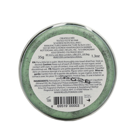 REUZEL Green Zielona pomada woskowa do włosów 35g