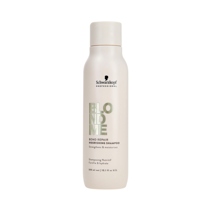 SCHWARZKOPF BLOND ME BOND REPAIR NOURISHING Łagodny szampon do włosów suchych 300 ml