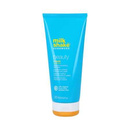 MILK SHAKE SUN&MORE Intensywnie nawilżająca maska do włosów z filtrami UV 200 ml