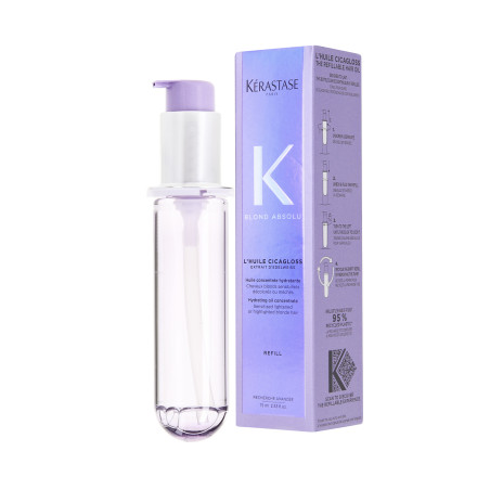 KÉRASTASE BLOND ABSOLU CICAGLOSS REFILL Ricarica di olio idratante per capelli biondi 75 ml