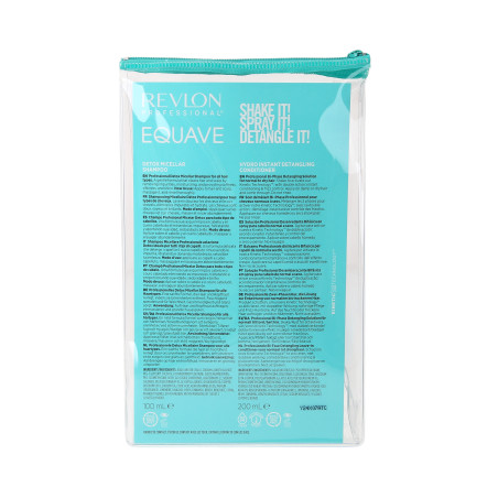 REVLON PROFESSIONAL  EQUAVE HYDRO Zestaw szampon micelarny 100 ml + dwufazowa odżywka do włosów 200 ml