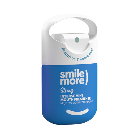 HISKIN SMILE MORE Miętowy odświeżacz do ust Strong Intense Mint 20 ml