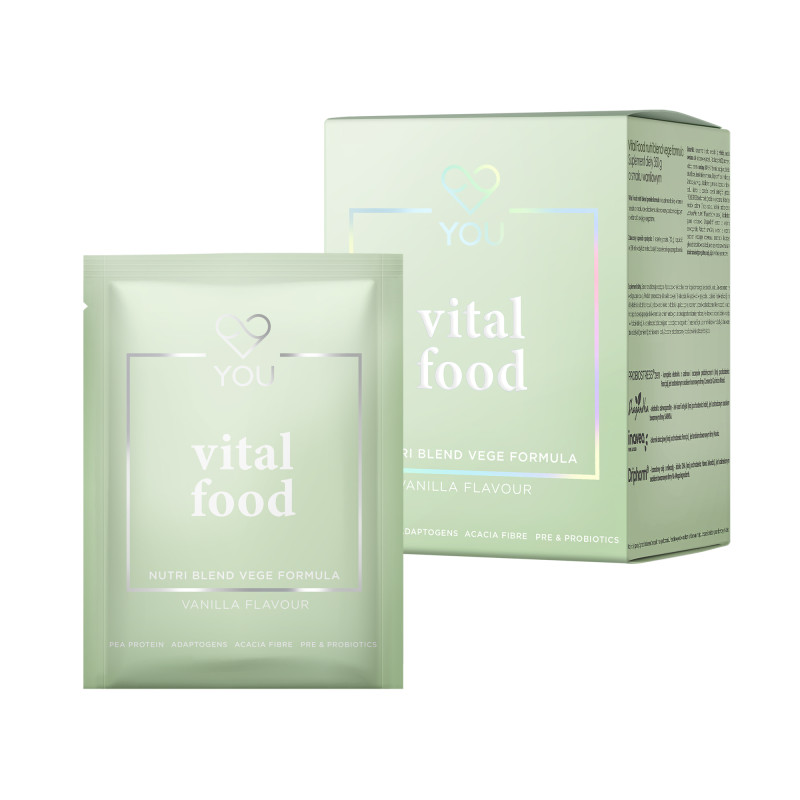 YOU VITAL FOOD VEGE Roślinne białko – Wanilia 350 g