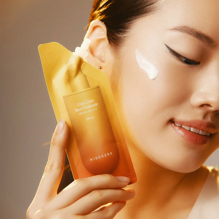 HIDEHERE Ochronny Krem Przeciwsłoneczny SPF50+ z wąkrotą azjatycką 25 ml