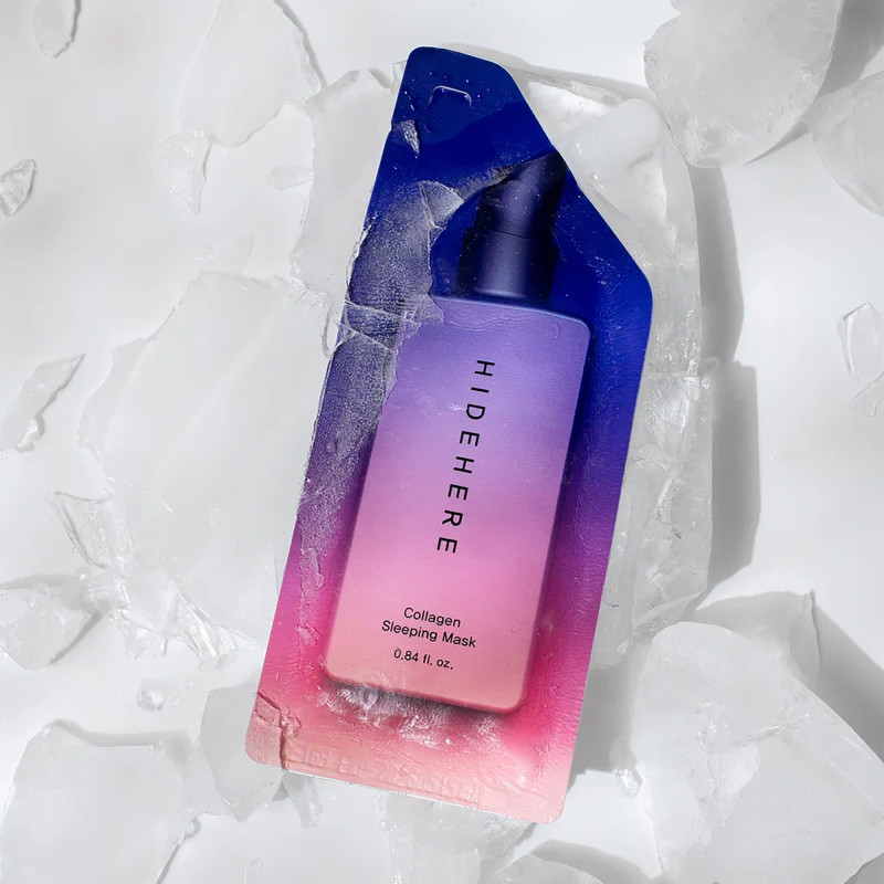 HIDEHERE Maska Kolagenowa na noc 25 ml