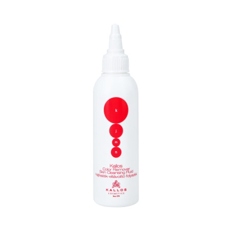 KALLOS KJMN COLOR REMOVER Płyn do usuwania farby ze skóry głowy 100 ml